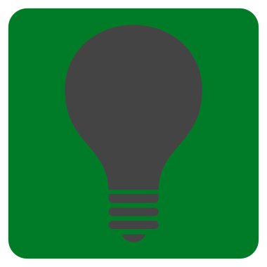 Ampul Düz Vektör Sembolü