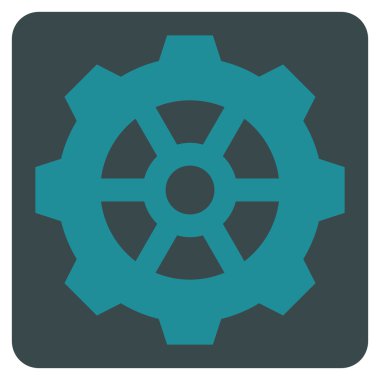 Vites düz vektör piktogram