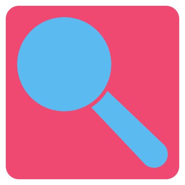 Arama aracı düz vektör simgesi