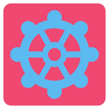 dişli düz vektör simgesi