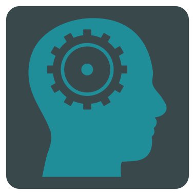 Akıl Düz Vektör Sembolü