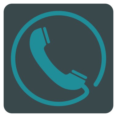 Telefon Düz Vektör Sembolü