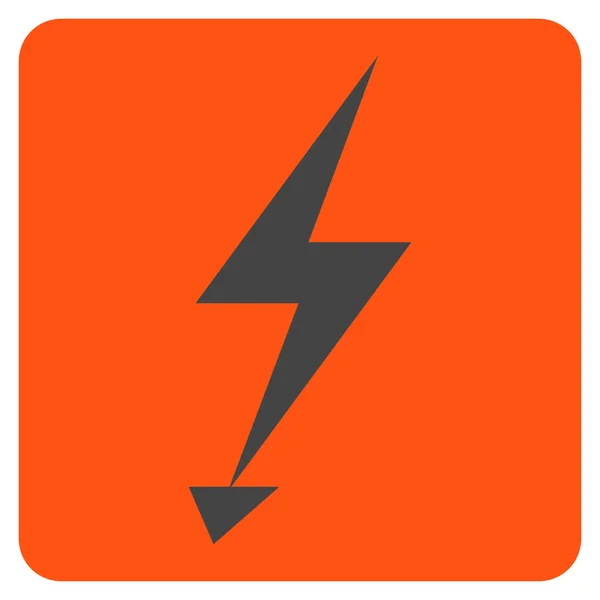 Electric Strike płaski wektor symbol — Wektor stockowy