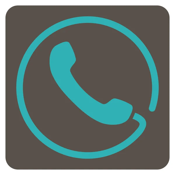 Telefon flache Vektor-Symbol — Stockvektor