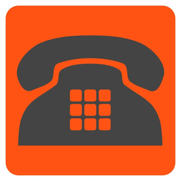 Icona vettoriale piatto del telefono tono — Vettoriale Stock