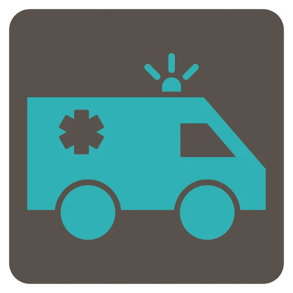 Векторная икона аварийного автомобиля — стоковый вектор