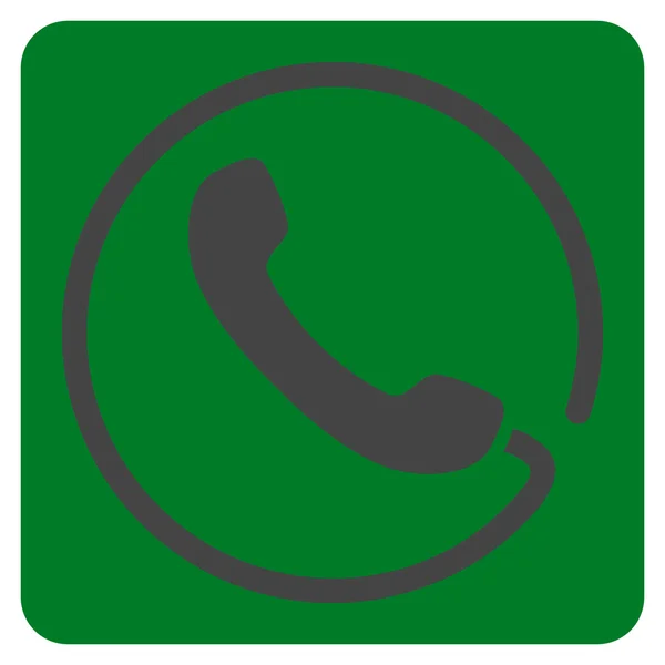 Telefon-Flat-Vektor-Symbol — Stockvektor