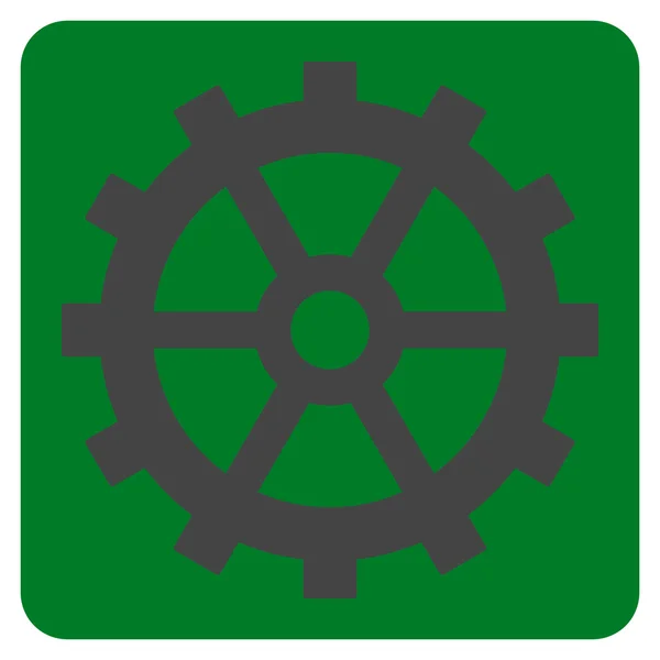 Коробка передач Плоска Векторна піктограма — стоковий вектор