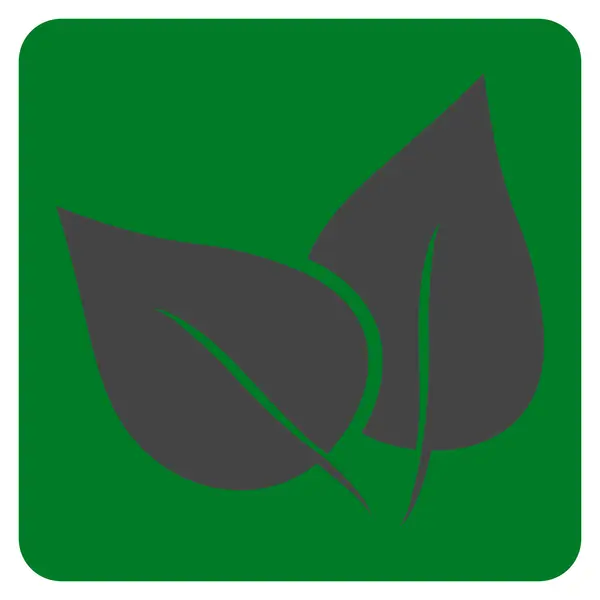 Planta Flora Plana Vector Icono — Archivo Imágenes Vectoriales