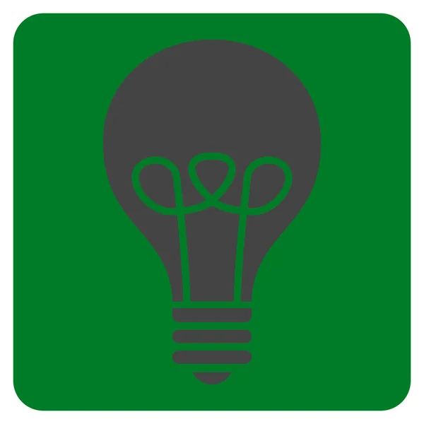 Lampe flache Vektorsymbol — Stockvektor