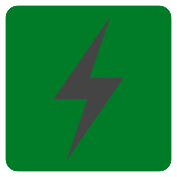 Electricity Flat Vector Icon — Stock Vector