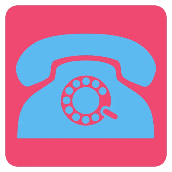 Παλμικό τηλέφωνο επίπεδο διανυσματικό σύμβολο — Διανυσματικό Αρχείο