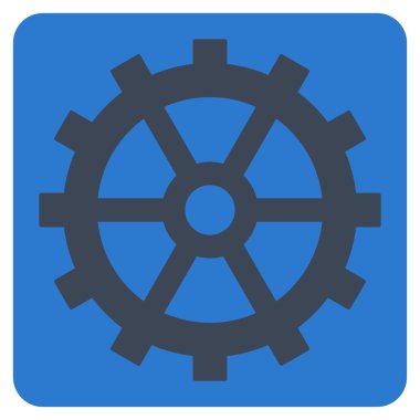 Vites düz vektör piktogram