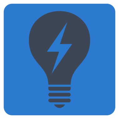 Elektrik Ampul düz vektör sembolü