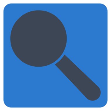 Arama aracı düz vektör piktogram