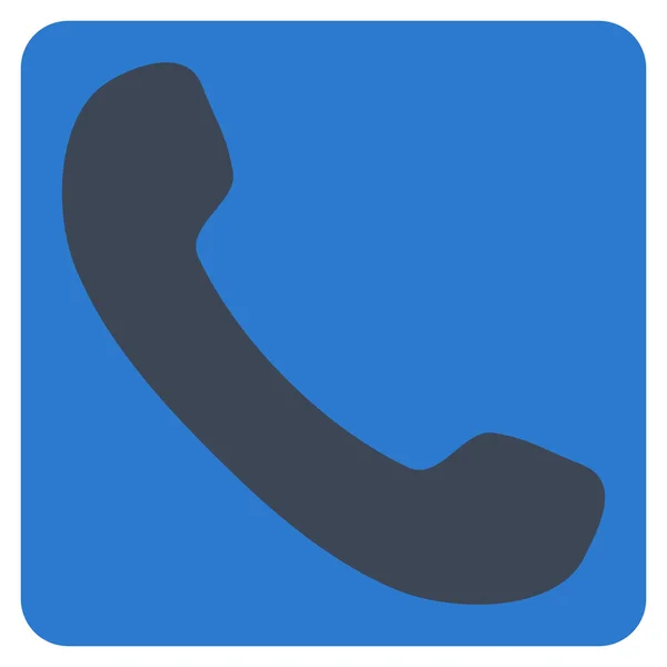 Σύμβολο επίπεδου διανύσματος δέκτη τηλεφώνου — Διανυσματικό Αρχείο