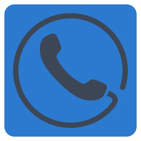 Символ плоского вектора телефона — стоковый вектор