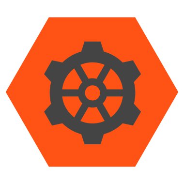 Dişli Düz Vektör Sembolü