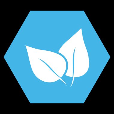 Flora Bitki düz vektör simgesi