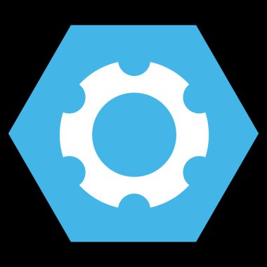 Vites düz vektör piktogram