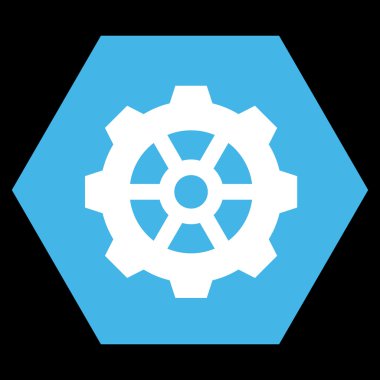 Vites düz vektör piktogram