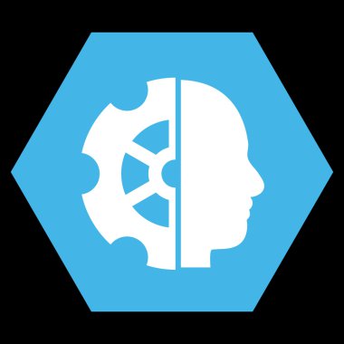 Akıl Düz Vektör Sembolü