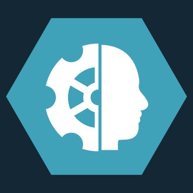 Akıl Düz Vektör Sembolü