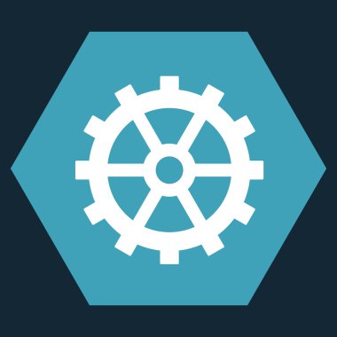 Vites düz vektör piktogram