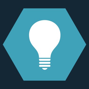 Ampul Düz Vektör Sembolü