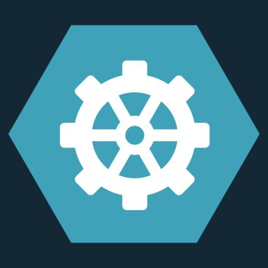 Vites düz vektör piktogram