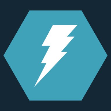 Düz vektör piktogram yürütmek