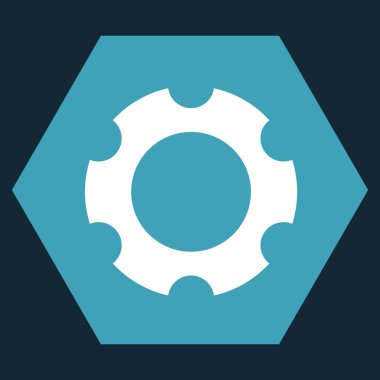 Vites düz vektör piktogram