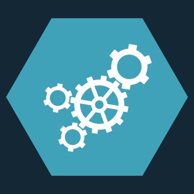 Mekanizması düz vektör piktogram