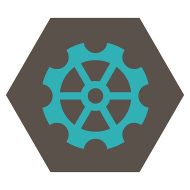 Vites düz vektör piktogram