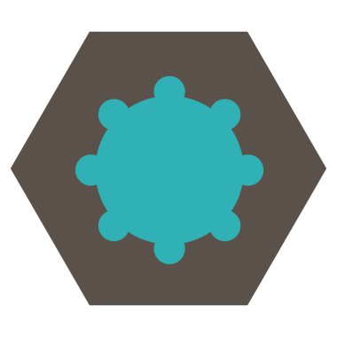 Vites düz vektör piktogram