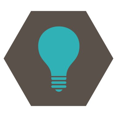 Ampul Düz Vektör Sembolü