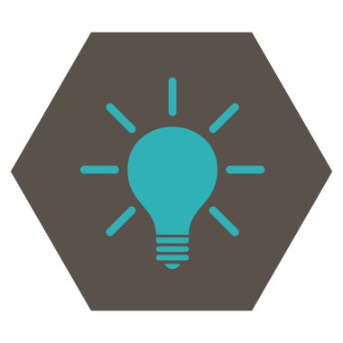 Ampul Düz Vektör Simgesi