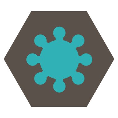 Vites düz vektör piktogram