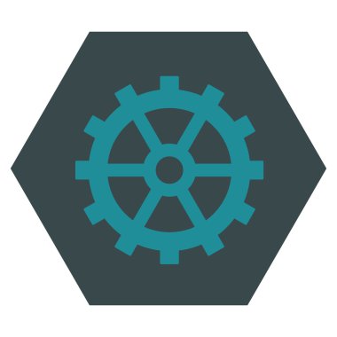 Vites düz vektör piktogram