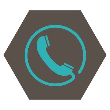 telefon düz vektör simgesi