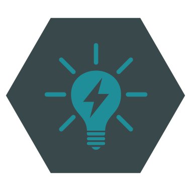 Elektrik Ampuldüz Vektör Simgesi