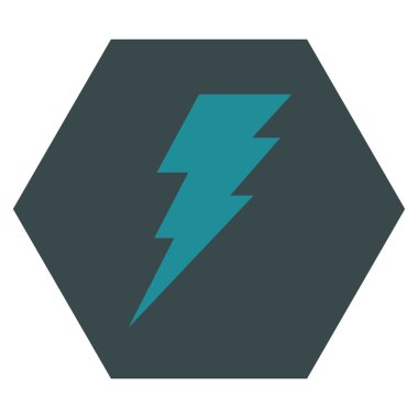 Düz vektör piktogram yürütmek