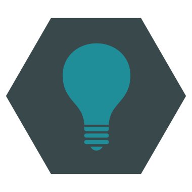 Ampul Düz Vektör Sembolü