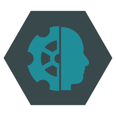 Akıl Düz Vektör Sembolü