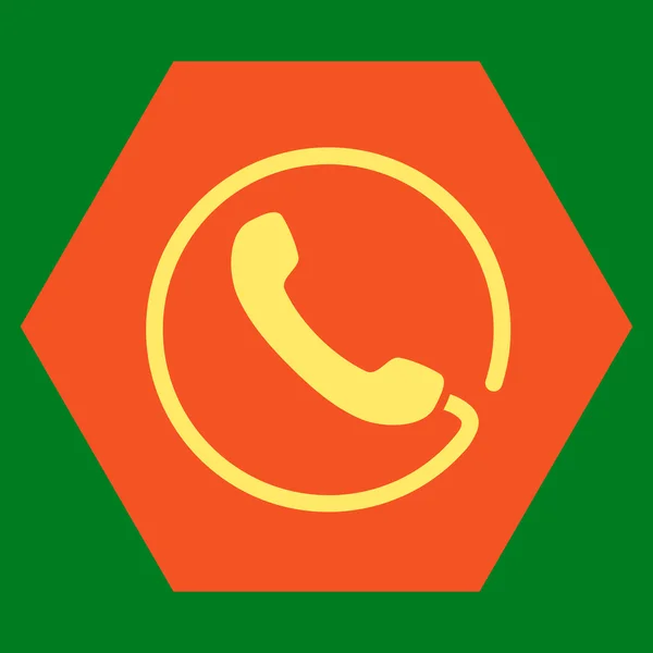 Phone Flat Vector Icon — Stock Vector