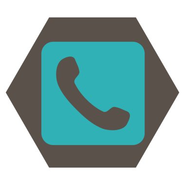 Telefon Düz Vektör Sembolü