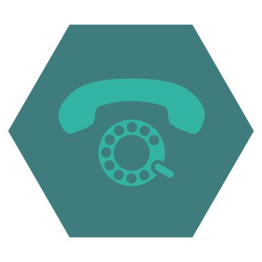 Darbe Liyada düz vektör simgesi