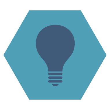 Ampul Düz Vektör Sembolü