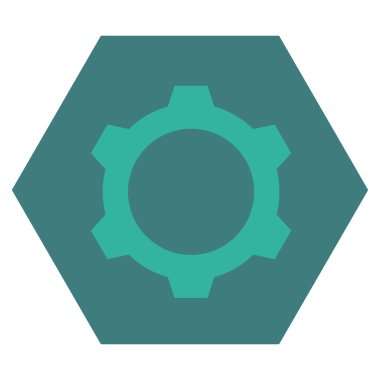 Vites düz vektör piktogram