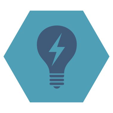 Elektrik Ampul düz vektör sembolü